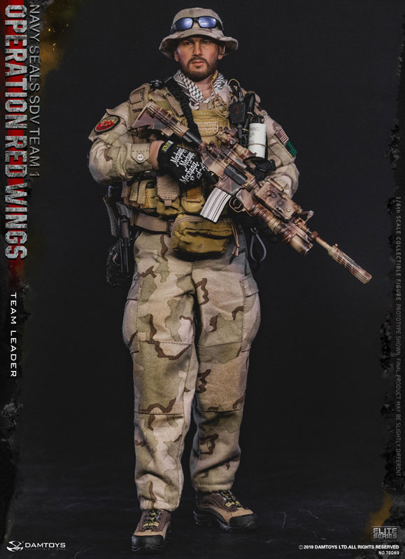 1/6 アクションフィギュア ネイビー シール SDV チーム1 レッド