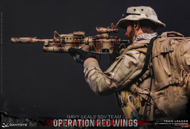 1/6 アクションフィギュア ネイビー シール SDV チーム1 レッド