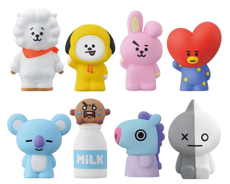 BT21 フィギュアパペット 8個入りBOX[エンスカイ]《在庫切れ》