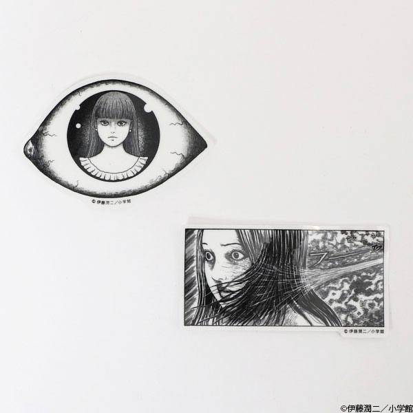 伊藤潤二 短編集 ステッカー 短編集の女 2枚セット 再販 ナタリーストア 在庫切れ