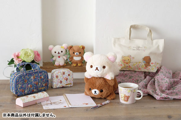 コリラックマ　ふんわりぬいぐるみ セブンイレブン限定 リラックマ ぬいぐるみPink Snow Winter