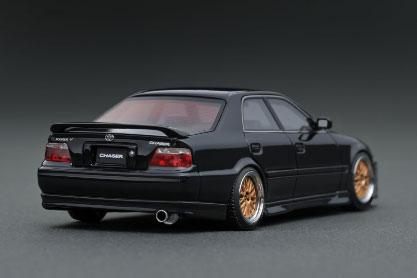 1/43 トヨタ チェイサー ツアラー V (JZX100) Black BB-Wheel