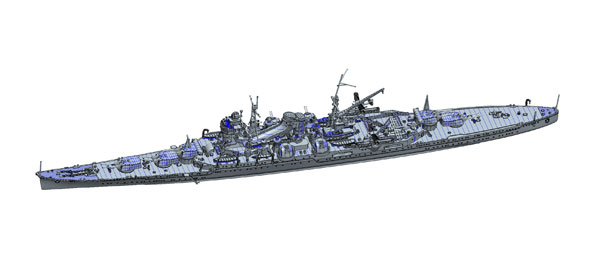 1/700 特シリーズ No.69 日本海軍重巡洋艦 最上(昭和17年) プラモデル