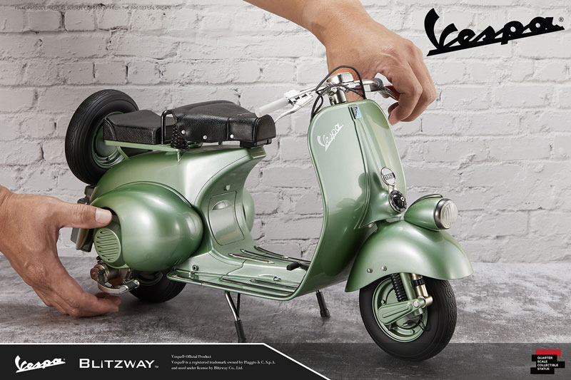 ブリッツウェイ／ローマの休日／   1／4 スタチュー Blitzway Roman Holiday 1/4 Audrey Hepburn Vespa Scooter Set
