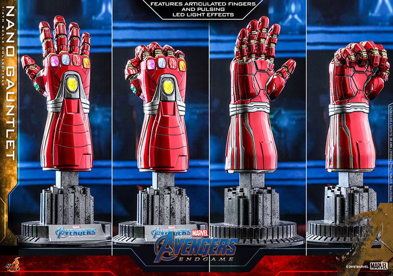 MARVEL エンドゲーム ナノガントレット ホットトイズ 1/4スケール ホットトイズ・アクセサリー・コレクション『エンドゲーム』1/4 ナノ
