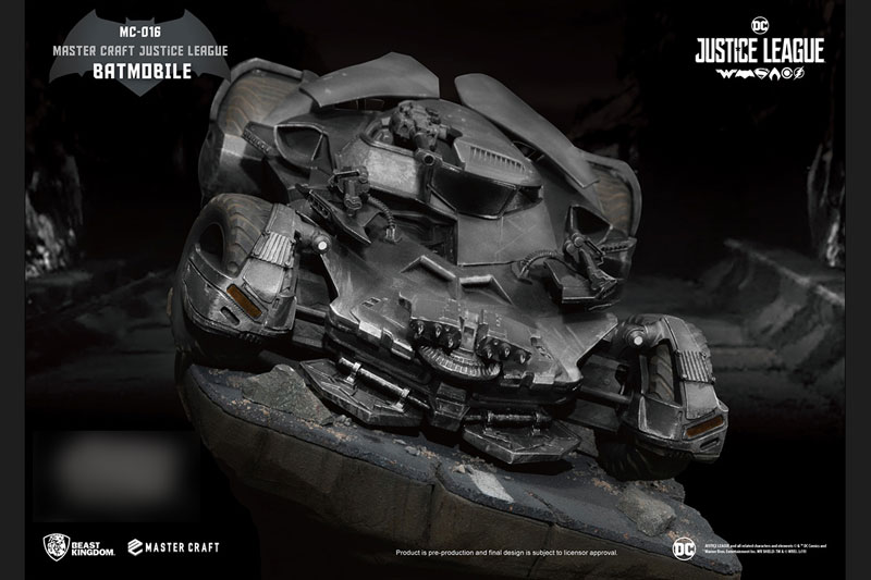 ビーストキングダム バットモービル ジャスティスリーグ スタチュー 樹脂製