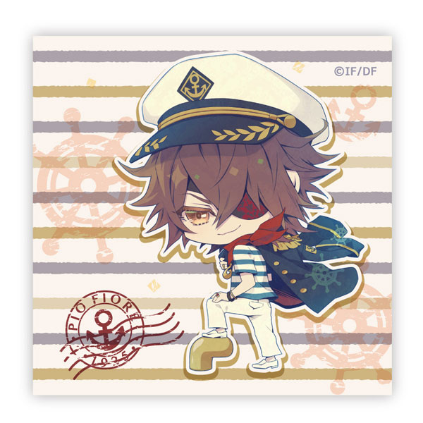 オトメイト夏の市2019] スクエア缶バッジセット ピオフィオーレの晩鐘