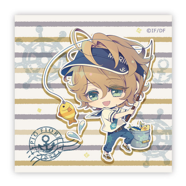 オトメイト夏の市2019] スクエア缶バッジセット ピオフィオーレの晩鐘