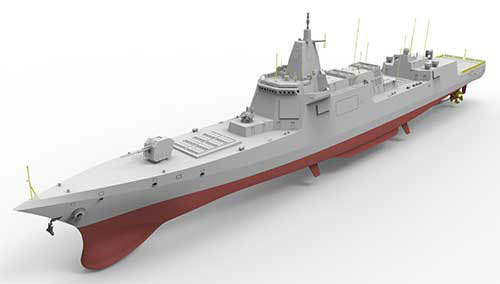 1/350 中国海軍ミサイル大型駆逐艦055型・039G潜水艦付き(NB5055) プラモデル-amiami.jp-あみあみオンライン本店-