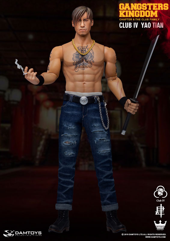 1/6 ギャングスターズ キングダム　クラブ4 ヤオ・ティアン 1/6 オリジナルシリーズ ギャングスターズ・キングダム クラブ 4 ヤオ