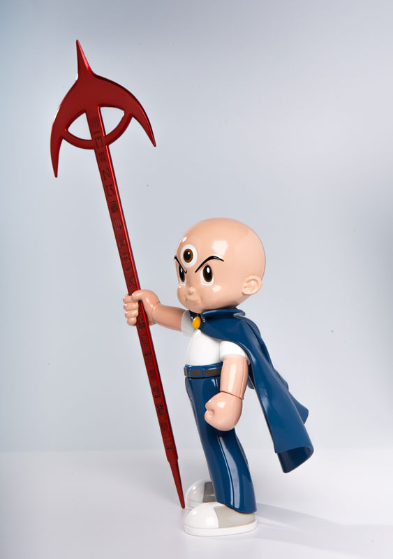 手塚治虫フィギュアシリーズ 三つ目がとおる 写楽保介 チャレンジ 完成