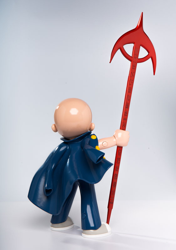 手塚治虫フィギュアシリーズ 三つ目がとおる 写楽保介 チャレンジ 完成