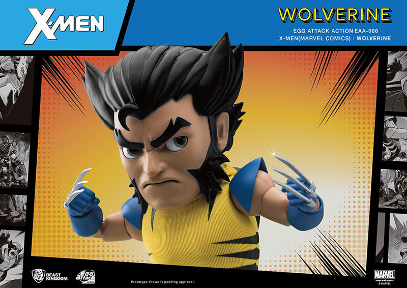新品 ビーストキングダム エッグアタック ウルヴァリン スペシャルエディション エッグアタック・アクション #046『マーベル・コミック』ウルヴァリン
