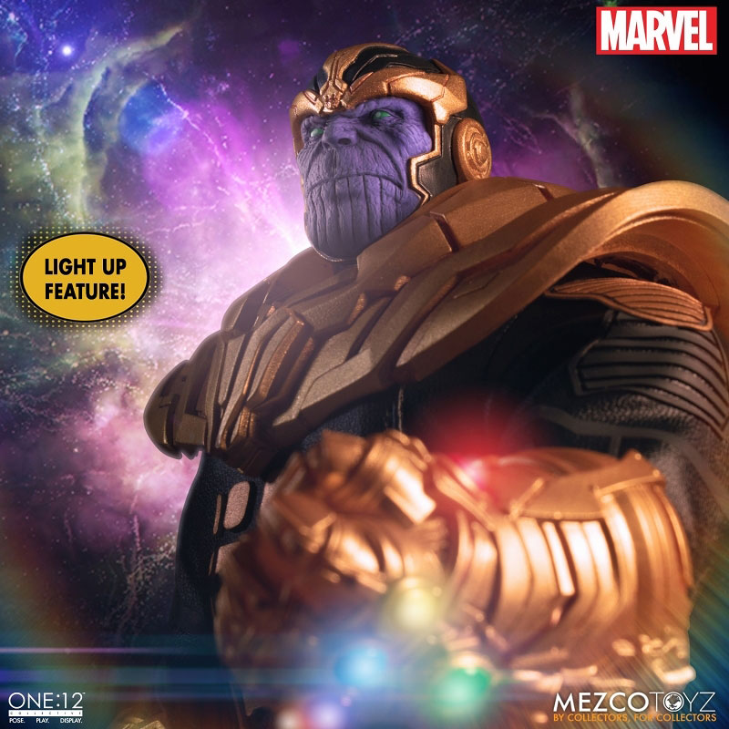 フィギュア　サノス 「マーベル・コミック」 ワン12コレクティブ 1/12 アクションフィギュア Amazon.co.jp: ワン12コレクティブ/ マーベルコミック: サノス 1