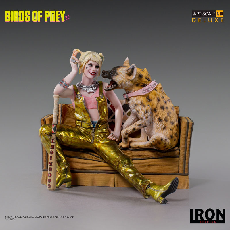 ハーレイ・クインの華麗なる覚醒 BIRDS OF PREY/ ハーレイ・クイン＆ブルース 1/10 DX スタチュー[アイアン・スタジオ ]【送料無料】《在庫切れ》