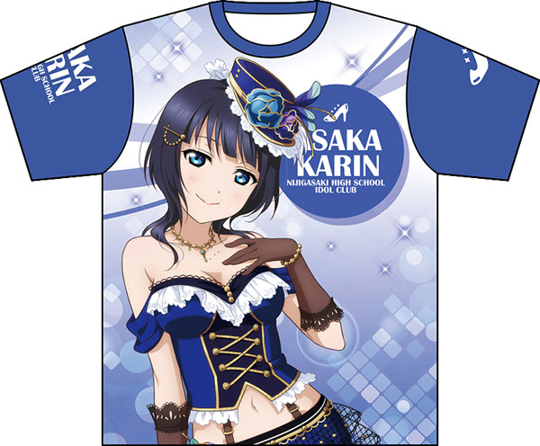 ラブライブ！虹ヶ咲学園スクールアイドル同好会 フルグラフィックTシャツ 朝香果林[ムービック]《在庫切れ》