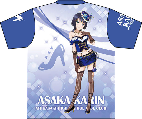 ラブライブ！虹ヶ咲学園スクールアイドル同好会 フルグラフィックTシャツ 朝香果林[ムービック]《在庫切れ》