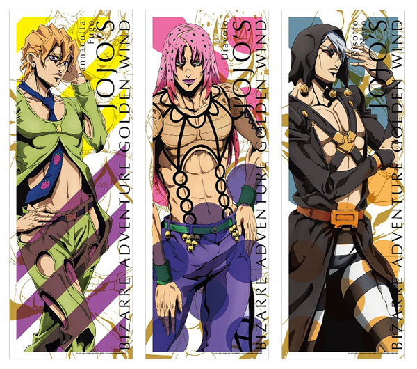 ジョジョキャラボスコレクション2 コンプ ジョジョの奇妙な冒険 黄金の風 キャラポスコレクション2
