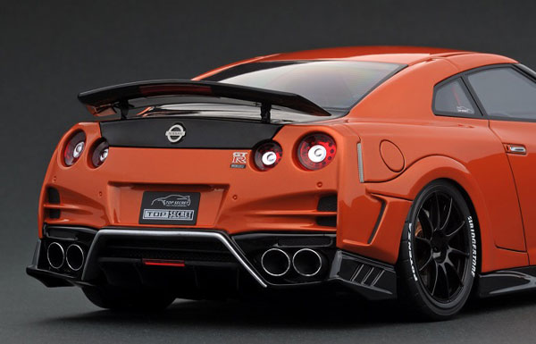 1/18 トップシークレット GT-R (R35) Orange[イグニッションモデル