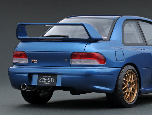 1/18 スバル インプレッサ 22B-STi Version (GC8改) Blue 1/18 スバル インプレッサ 22B-STi Version (GC8改) Blue