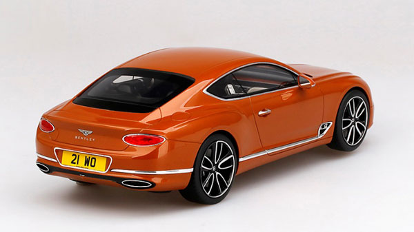 スポーツストア コンチネンタル ニュー ベントレー 1/18 GT フレイム オレンジ ミニカー