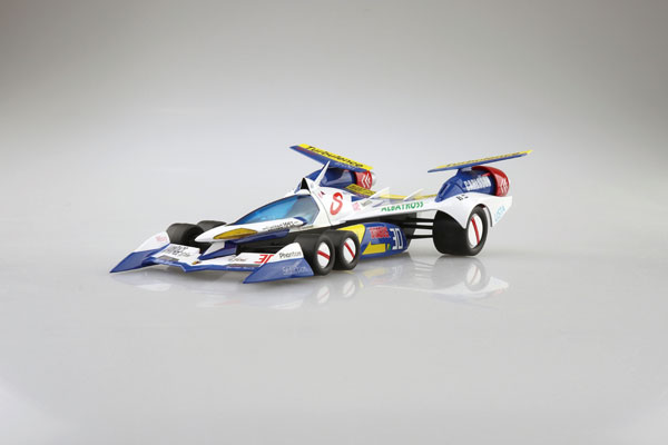 1/24 サイバーフォーミュラ No.3 スーパーアスラーダ AKF-11 プラモデル（再販）[アオシマ]《０１月予約》