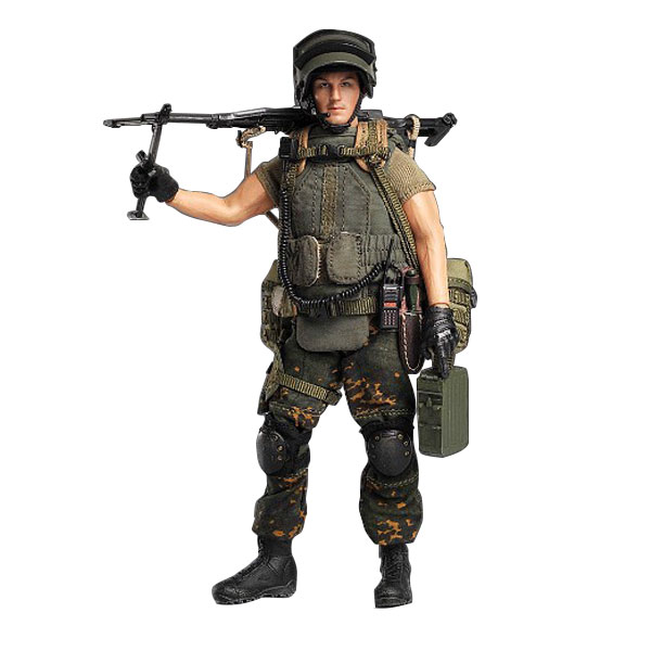 1/12 ロシア FSB アルファ部隊 マシンガンナー ベスラン 2004