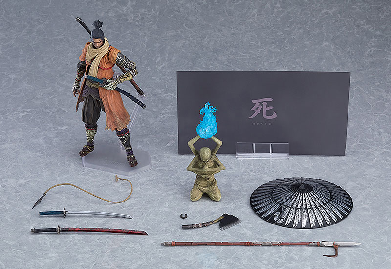 figma SEKIRO: SHADOWS DIE TWICE 隻狼 DX 中古】(本体A/箱B)figma SEKIRO： SHADOWS DIE TWICE 隻狼 DX