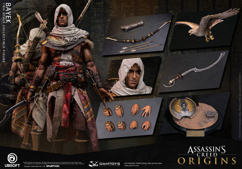 アサシンクリードオリジンズ初回限定版フィギュア　Assassin's Creed DAMTOYS 1/6 アサシンクリード オリジンズ Bayek バエク