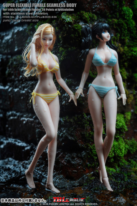 1/6 スーパーフレキシブル 女性シームレスボディ ペール ラージ