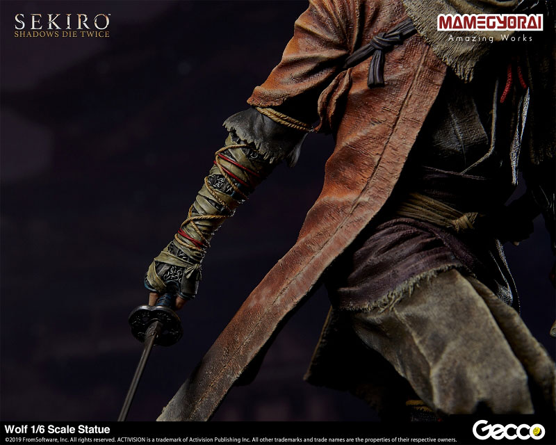 特典】SEKIRO： SHADOWS DIE TWICE/ 狼 1/6スケール スタチュー[Gecco