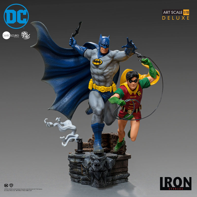 バットマン ダークナイトリターンズ ロビン1/10 スタチュー アイアンスタジオ バットマン ダークナイト・リターンズ/ バットマン＆ロビン