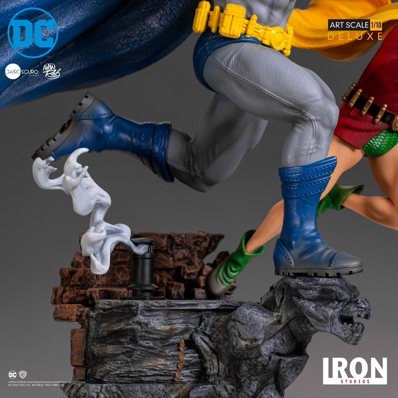 バットマン ダークナイトリターンズ ロビン1/10 スタチュー アイアンスタジオ バットマン ダークナイト・リターンズ/ バットマン＆ロビン