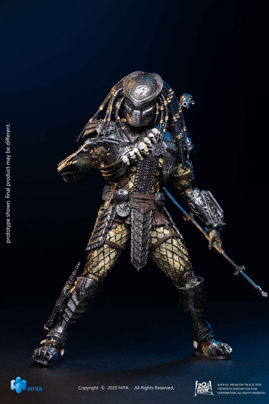 AVP 1/18 アクションフィギュア スカー プレデター[ハイヤトイズ