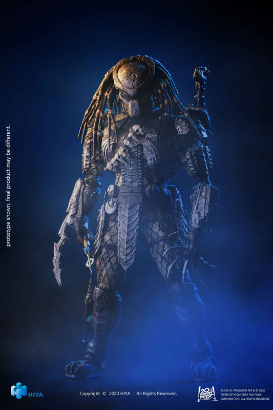 AVP 1/18 アクションフィギュア スカー プレデター[ハイヤトイズ
