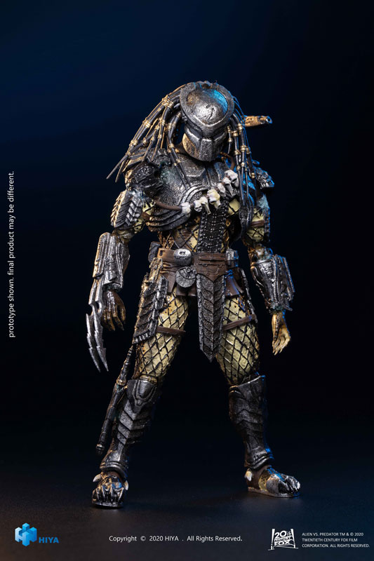 AVP 1/18 アクションフィギュア スカー プレデター[ハイヤトイズ