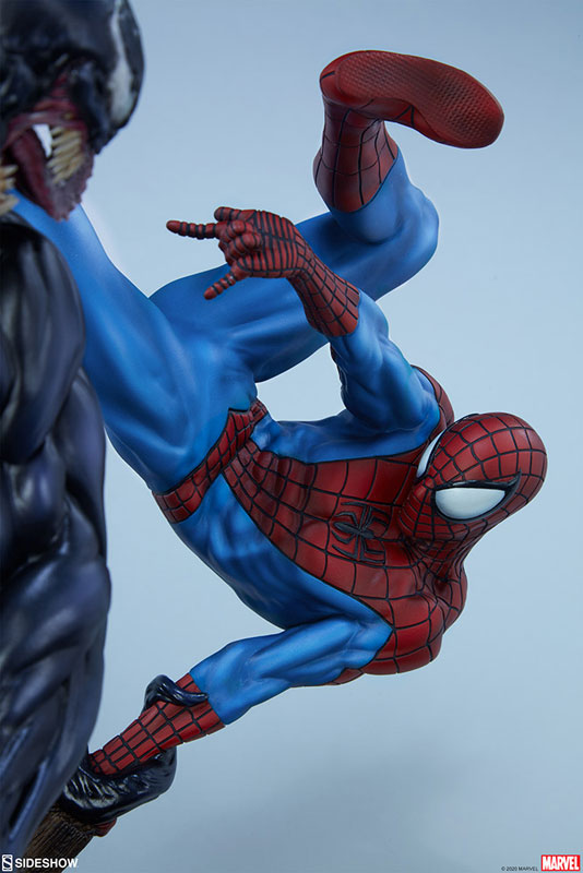 マーベル・コミック』マケット ヴェノムvsスパイダーマン[サイド