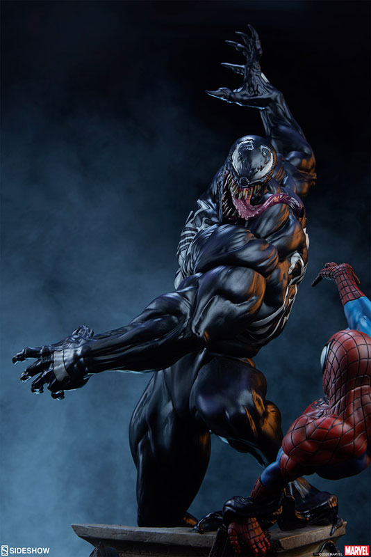 マーベル・コミック』マケット ヴェノムvsスパイダーマン[サイド