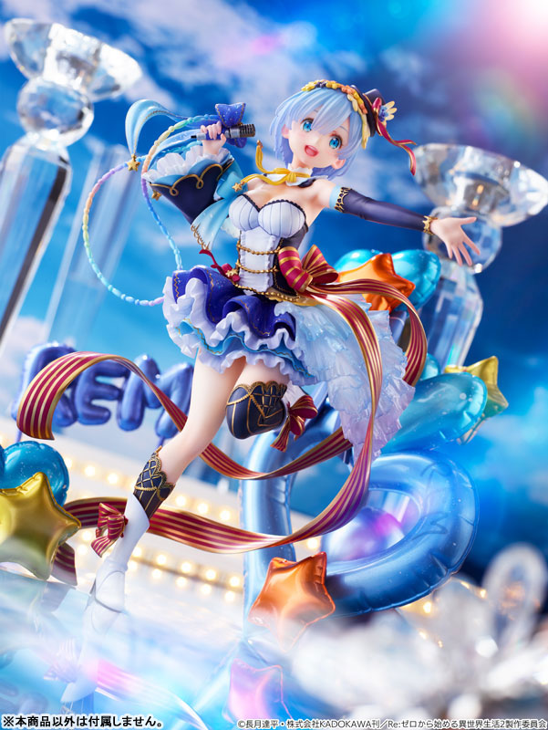 Re：ゼロから始める異世界生活 レムーアイドルVerー 1/7 完成品フィギュア Amazon | 『Re:ゼロから始める異世界生活』レム -アイドルVer- 1