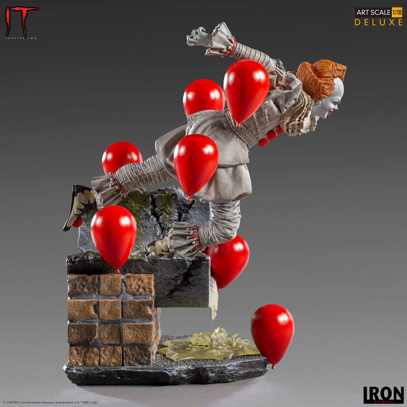 未開封　it　ペニーワイズ　ironstudio アイアンスタジオ Iron Studios Set It Pennywise/friday 13th Deluxe Version