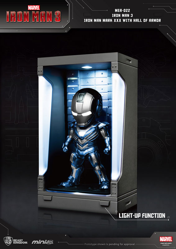 ビーストキングダム アイアンマン×3点、ホールオブアーマー、ウルトロン Kids Nations Diorama 003 アイアンマン3 アイアンマン 「ホール