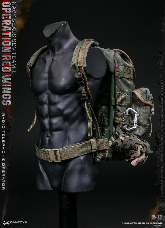 1/6 アクションフィギュア ネイビー シール SDV チーム1 レッド