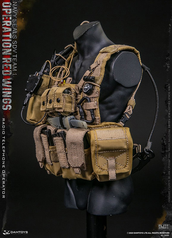 1/6 アクションフィギュア ネイビー シール SDV チーム1 レッド