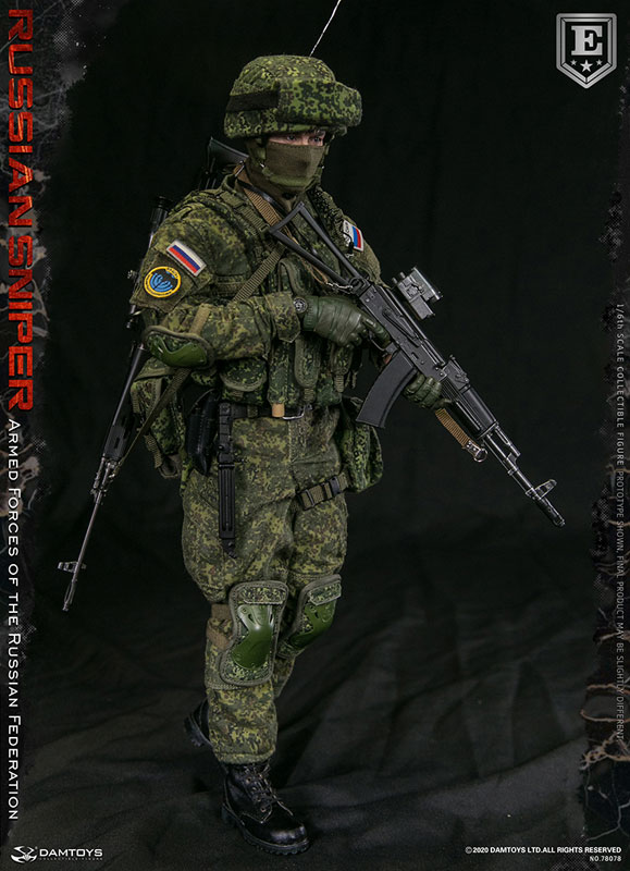 DAMTOYS 1/6 ロシア連邦軍 スナイパー スペシャル エディション 1/6 ロシア連邦軍 ロシアン スナイパー スペシャルエディション