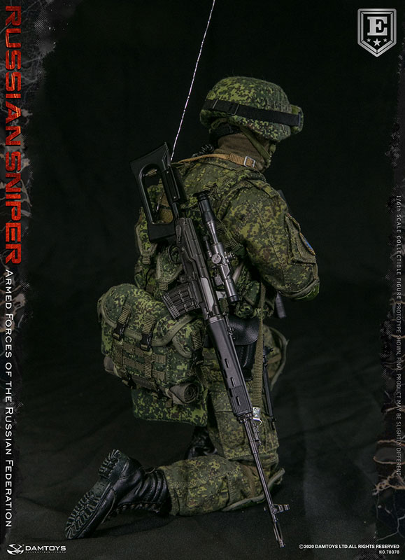 DAMTOYS 1/6 ロシア連邦軍 スナイパー スペシャル エディション 1/6 ロシア連邦軍 ロシアン スナイパー エリートエディション