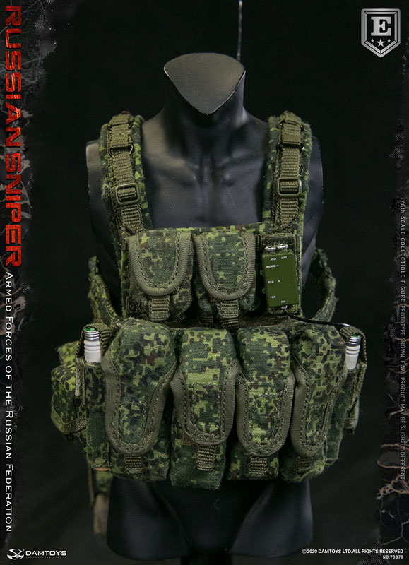 DAMTOYS 1/6 ロシア連邦軍 スナイパー スペシャル エディション 1/6 ロシア連邦軍 ロシアン スナイパー エリートエディション