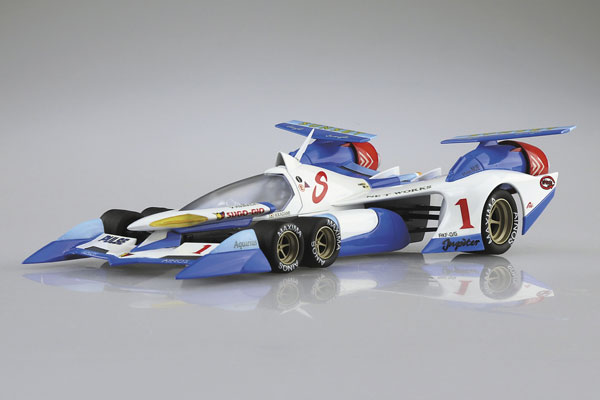 1/24 サイバーフォーミュラ No.8 νアスラーダ AKF-0/G(リフティングターンモード) プラモデル（再販）[アオシマ]《発売済・在庫品》