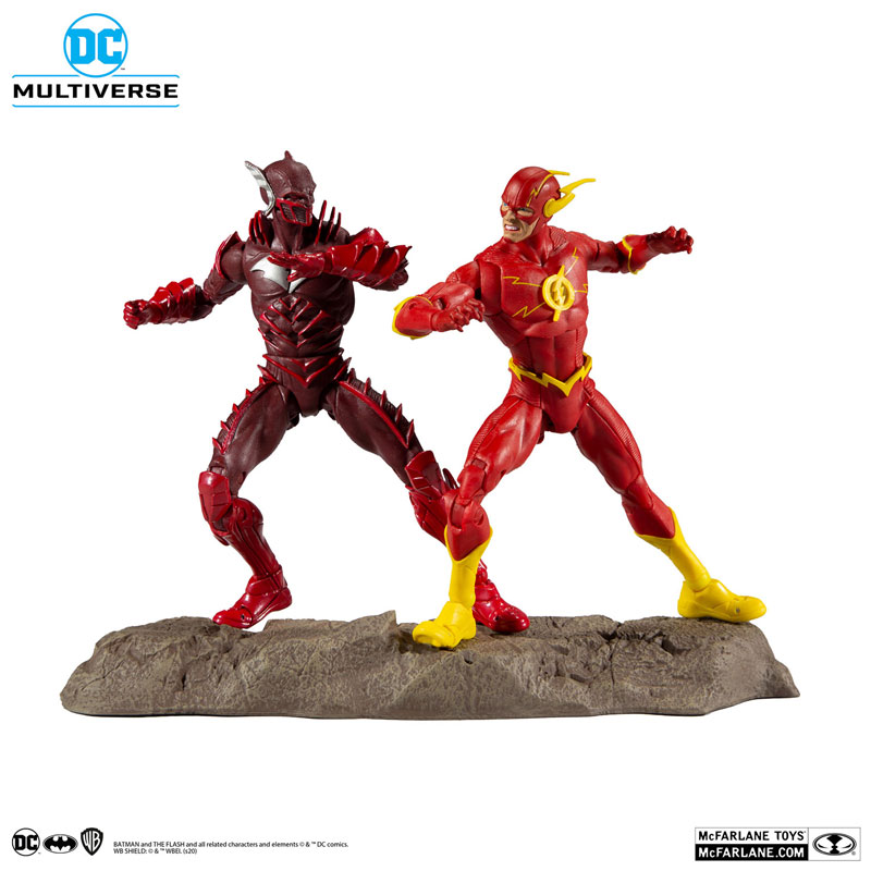 【開封品、箱無し】マクファーレン DCマルチバース フラッシュ レッドデス ホビーショップ I.T.R. / マクファーレントイズ DCマルチバース