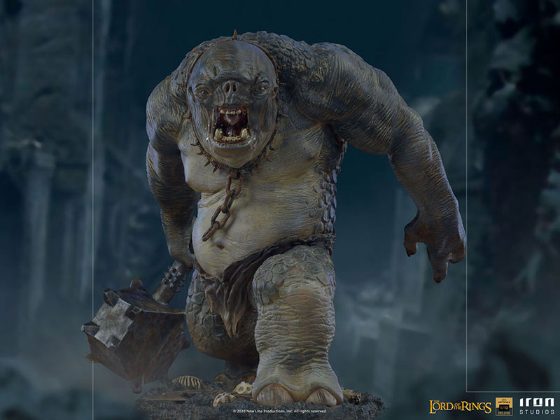 ロードオブザリング　TOYBIZ トイビズ　ケイブトロール LOTR ギャラリー/ ロードオブザリング: ケイブ・トロール PVC