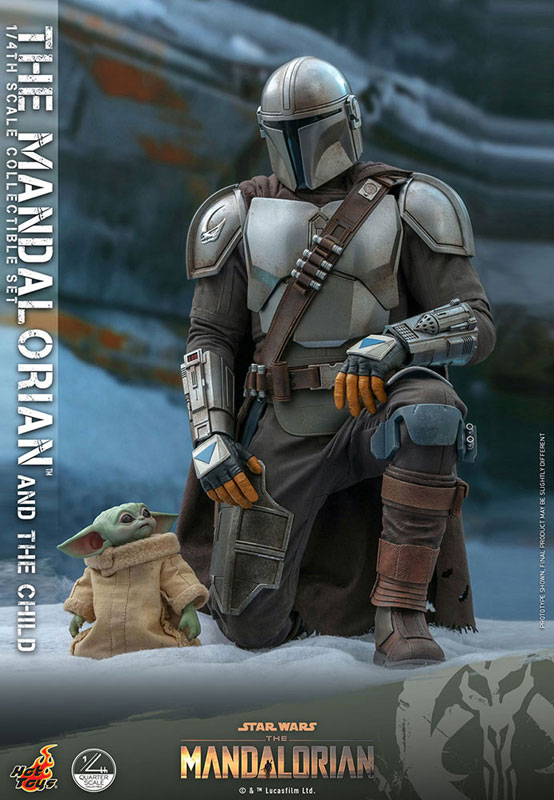 クオーター・スケール 1/4 マンダロリアン＆ザ・チャイルド(2体セット)